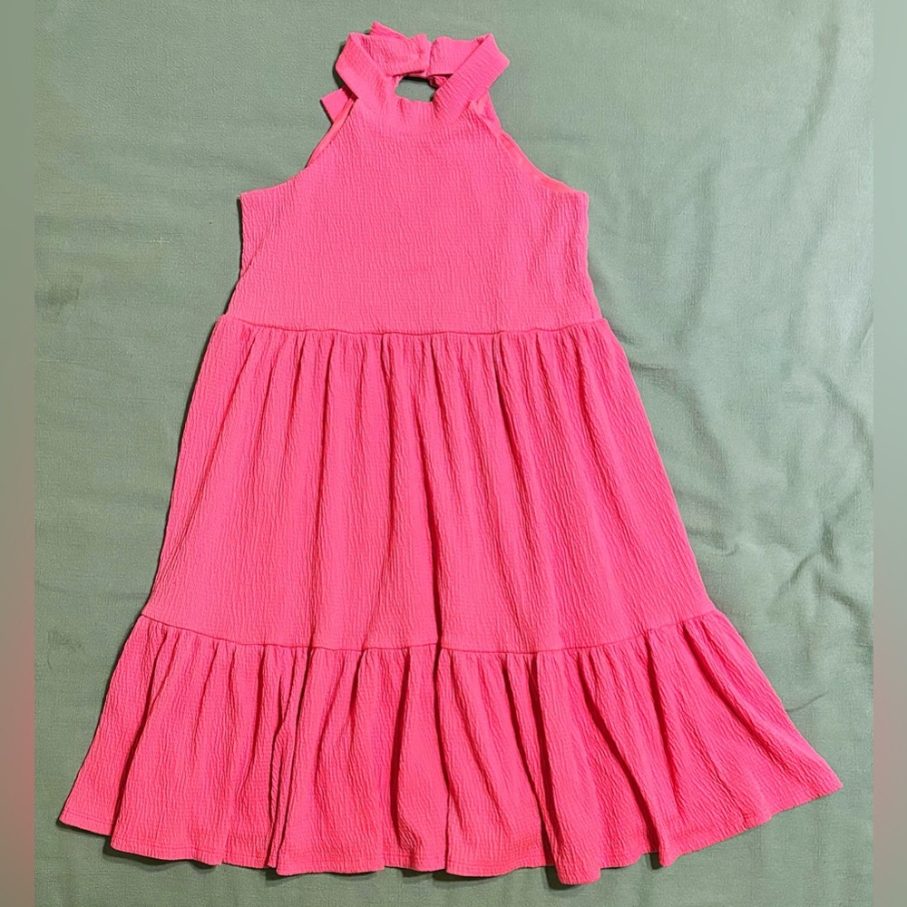 Bonnie Jean Vibrant Pink Casual Dress